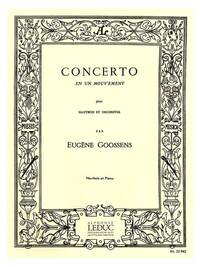 EUGENE GOOSSENS: CONCERTO EN 1 MOUVEMENT OP.45 (OBOE & PIANO)