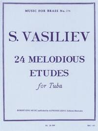 S. VASILIEV: 24 MELODIOUS ETUDES (TUBA)