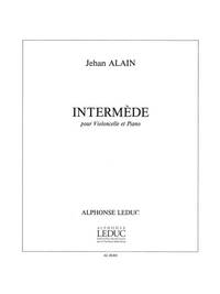 ALAIN JEHAN INTERMEDE CELLO & PIANO BOOK