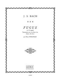 JOHANN SEBASTIAN BACH: FUGUE IN C MAJOR (RECORDERS 3)