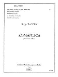LANCEN ROMANTICA LM006 BASSOON & PIANO BOOK