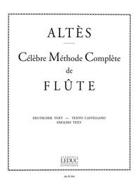 JOSEPH-HENRI ALTES : CELEBRE METHODE COMPLETE DE FLUTE , VOL. 2
