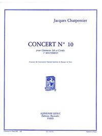 JACQUES CHARPENTIER: CONCERTO NO.10, 1ST MOVEMENT (CLARINET & PIANO)