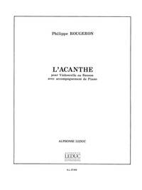 PHILIPPE ROUGERON: L'ACANTHE (CELLO & PIANO)