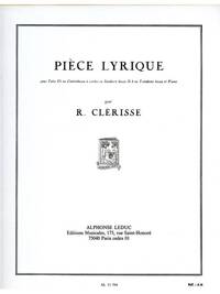 ROBERT CLERISSE: PIECE LYRIQUE