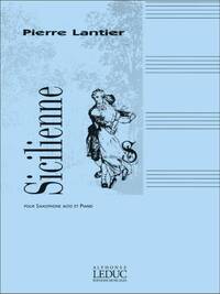 SICILIENNE POUR SAXOPHONE ALTO ET PIANO