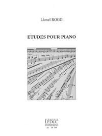 LIONEL ROGG: ETUDES POUR PIANO (PIANO SOLO) PIANO