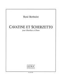 RENE BERTHELOT: CAVATINE ET SCHERZETTO (OBOE & PIANO)