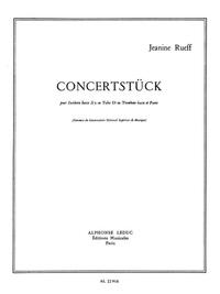 JEANINE RUEFF: CONCERTSTUCK (C OR B FLAT) (TUBA & PIANO)