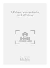 R. CHAGNON: 9 FABLES DE MON JARDIN NO.1: LA CHEVRE EN PRIERE (CHORAL-MIXED ACCOMPANIED)
