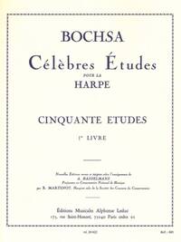 NICOLAS-CHARLES BOCHSA: FAMOUS STUDIES FOR THE HARP - FIFTY STUDIES, OP. 34 (VOL. 1)