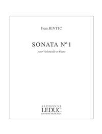 JEVTIC IVAN SONATA NO 1 CELLO & PIANO BOOK