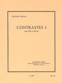 EUGENE BOZZA: CONTRASTES I (FLUTE & BASSOON)