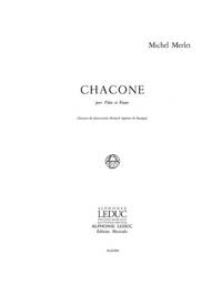 MICHEL MERLET: CHACONE OP.16 (FLUTE & PIANO)