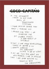 COCO CAPITAN WORDS ON PAPER /ANGLAIS