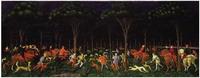 The Hunt in the Forest by Paolo Uccello /anglais