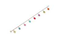 BRACELET  AVEC 8 MEDAILLES MIRACULEUSE EN COULEUR