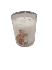 Veilleuse diamètre 50 mm - H 65 mm - Saint Antoine