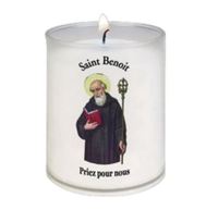 VEILLEUSE DIAMETRE 50 MM - H 65 MM - SAINT BENOIT