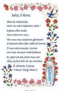 IMAGE PRIERE DU SALVE REGINA