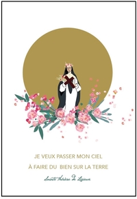 Lot de 25 images en dorure "En Dieu sur la Terre version 2"