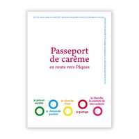 PASSEPORT DE CAREME 18+ LOT DE 10 - EN ROUTE VERS PAQUES