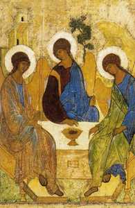 LOT DE 25 - IMAGE TRINITE DE ROUBLEV - VENDUE PAR LOT DE 25