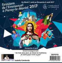 Je n'aie plus peur, je choisi la confiance. je viens pour vivre la joie Session du 01 au 06 août 2017