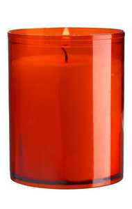 Veilleuse votives 50 mm diamètres rouge - H 65 mm