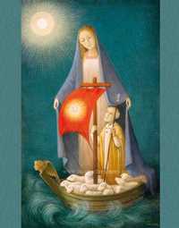 IMAGE BRADI BARTH MARIE, MERE DE L'EGLISE - LOT DE 25