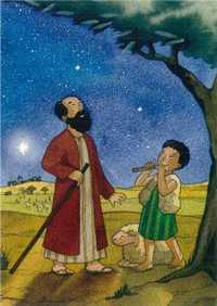 10 CARTES DOUBLES NUIT DE NOEL - LA FLUTE