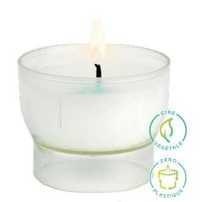 Veilleuse votive 47 mm diamètres blanche - H40 mm