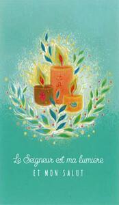 LOT DE 25 - LE SEIGNEUR EST MA LUMIERE - ET MON SALUT