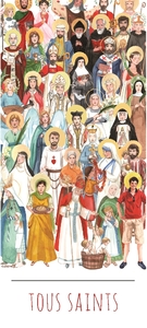 LOT DE 10 SIGNETS - TOUS SAINTS