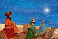 10 CARTES DOUBLES NUIT DE NOEL - LES CADEAUX DES ROIS MAGES