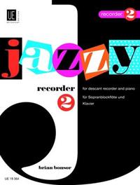 BRIAN BONSOR : JAZZY RECORDER - FLUTE A BEC ET PIANO - VOL. 2