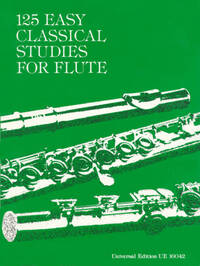 125 EASY CLASSICAL STUDIES FOR FLUTE EDITE PAR FRANS VESTER.