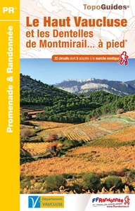 LE HAUT VAUCLUSE ET LES DENTELLES DE MONTMIRAIL A PIED - REF P843
