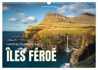 Lumières d'automne aux îles Féroé (Calendrier mural 2027 DIN A3 vertical), CALVENDO calendrier mensuel