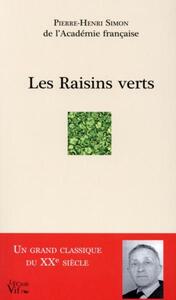 LES RAISINS VERTS