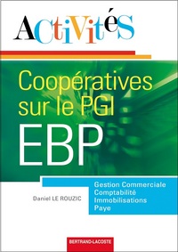 ACTIVITES COOP. SUR LE PROGICIEL DE GESTION INTEGRE EBP