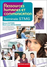 RESSOURCES HUMAINES ET COMMUNICATION TERMINALE STMG