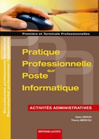 PPPI ACTIVITES ADMINISTRATIVES 1RE ET TERM PRO BAC PRO SECRETARIAT COMPTABILITE