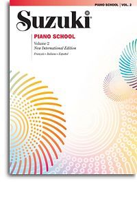 SUZUKI PIANO SCHOOL - VOL.2 (FRENCH/SPANISH EDITION) PIANO - NEW INTERNATIONAL EDITION