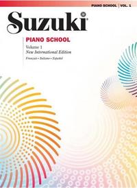 SUZUKI PIANO SCHOOL 1 - BOOK ONLY (FRENCH/SPANISH EDITION)  PIANO - NEW INTERNATIONAL EDITION