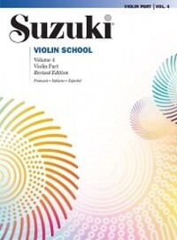 SUZUKI VIOLIN SCHOOL 4 (FRENCH/SPANISH EDITION)