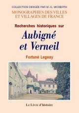 Recherches historiques sur Aubigné et Verneil