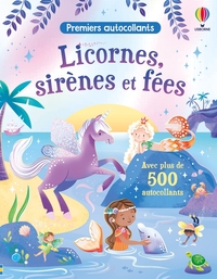 Licornes, sirènes et fées - Premiers autocollants (volume triple) - dès 3 ans
