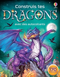 Construis tes dragons avec des autocollants - dès 5 ans