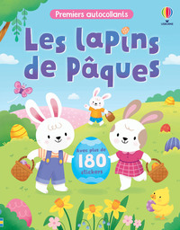 Les lapins de Pâques - Premiers autocollants - dès 3 ans